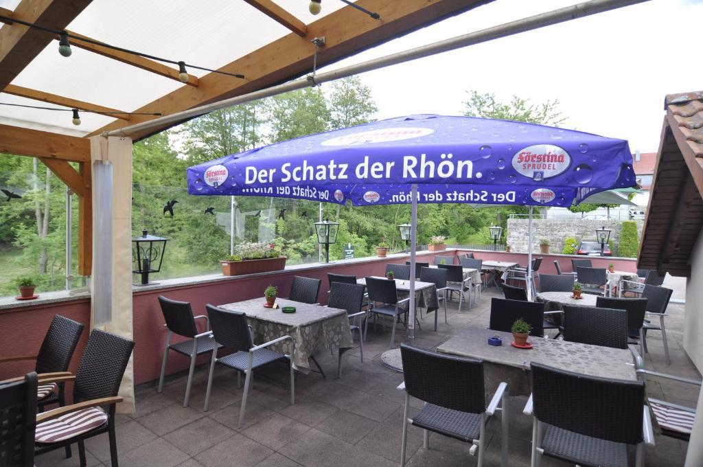 Landgasthof Lang Zum Adler Oberkalbach エクステリア 写真